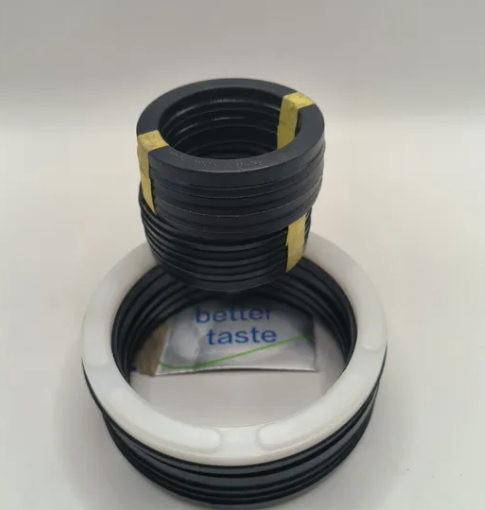 Hydraulic Cylinder Piston Cylinder Piston Rod Sealing Ring High Temperature Resistant V-Group Oil Seal Fluorine Rubber