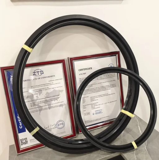 NBR Fabric Reinforced Rotary Shaft R36 R58 R35 R37 Oil Seal Heavy Duty Machinery Seal