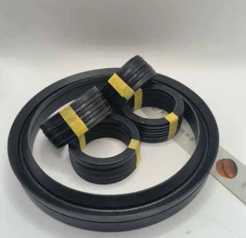 Rubber Hydraulic V Pack Seal NBR with Fabric POM Reinforced O Ring V Type Combination Seals Pack