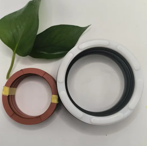 V Packing Seal Set Fabric NBR FKM Rubber Rod Packing V Ring Seal Set Hydraulic Cylinder Vee Packing Seal