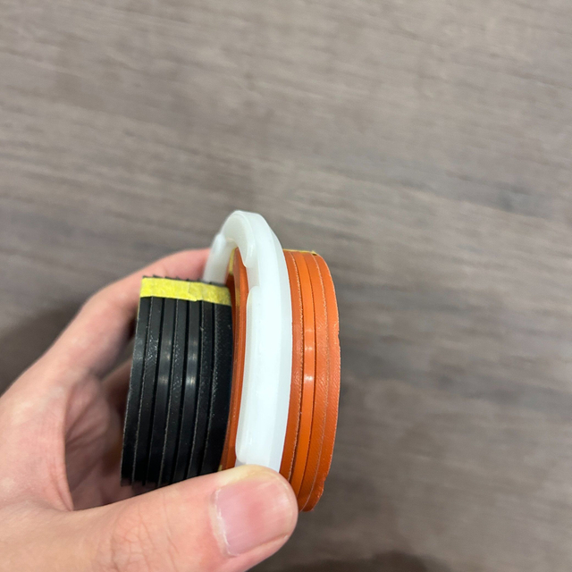 Seal Kit NBR FPM Fabric Vee Packing Seal for Interpumpvee Packinginner95 Outside110