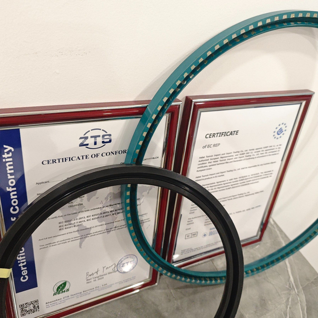 China Factory R35 R37 R58 Split FKM Fabric Reinforced Rotary Shaft Oil Seals Hydraulic Cylinders Oil Seal