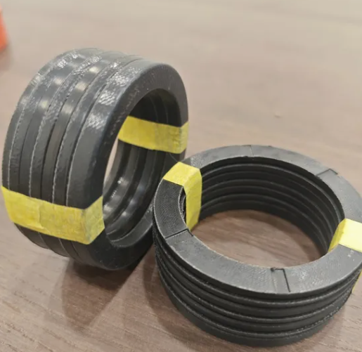 Factory Prices 900*950mm V Packing Seal Set NBR FKM Fabric Packing V Ring Seal Set Hydraulic Cylinder Vee Packing Seal