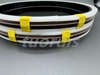 Double-Acting Piston Sealing Zp Set Rubber-Fabric Sealszp160