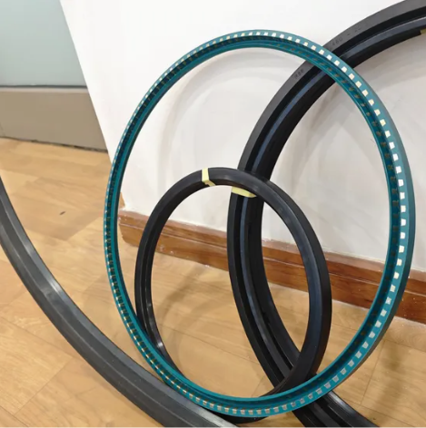 China Factory Wholesale R35 R37 R58 Split FKM/NBR Rubber Fabric Reinforced Rotary Shaft Oil Seal