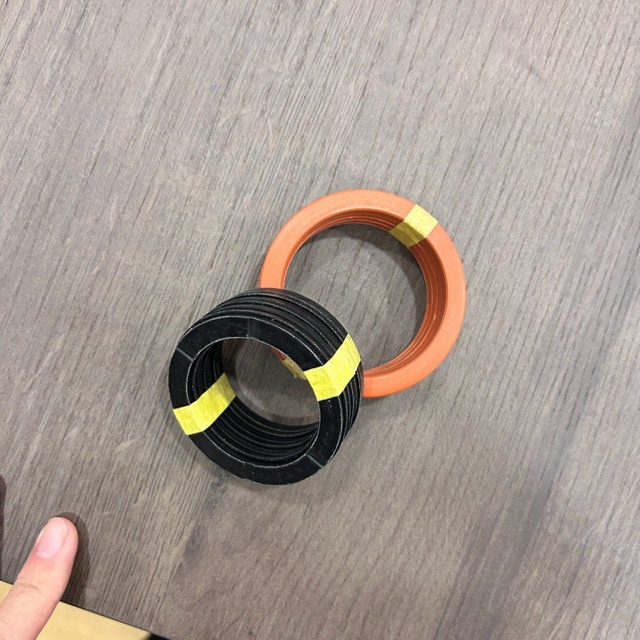 Seal Kit NBR FPM Fabric Vee Packing Seal for Interpumpvee Packinginner85 Outside100