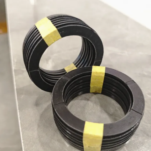 Hydraulic Cylinder 50*75 NBR FKM Fabric V Packing Vee Packing and Chevron Packing