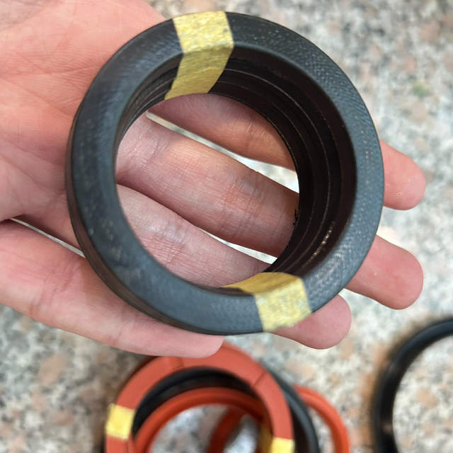 Seal Kit NBR FPM Fabric Vee Packing Seal for Interpumpvee Packinginner115 Outside140